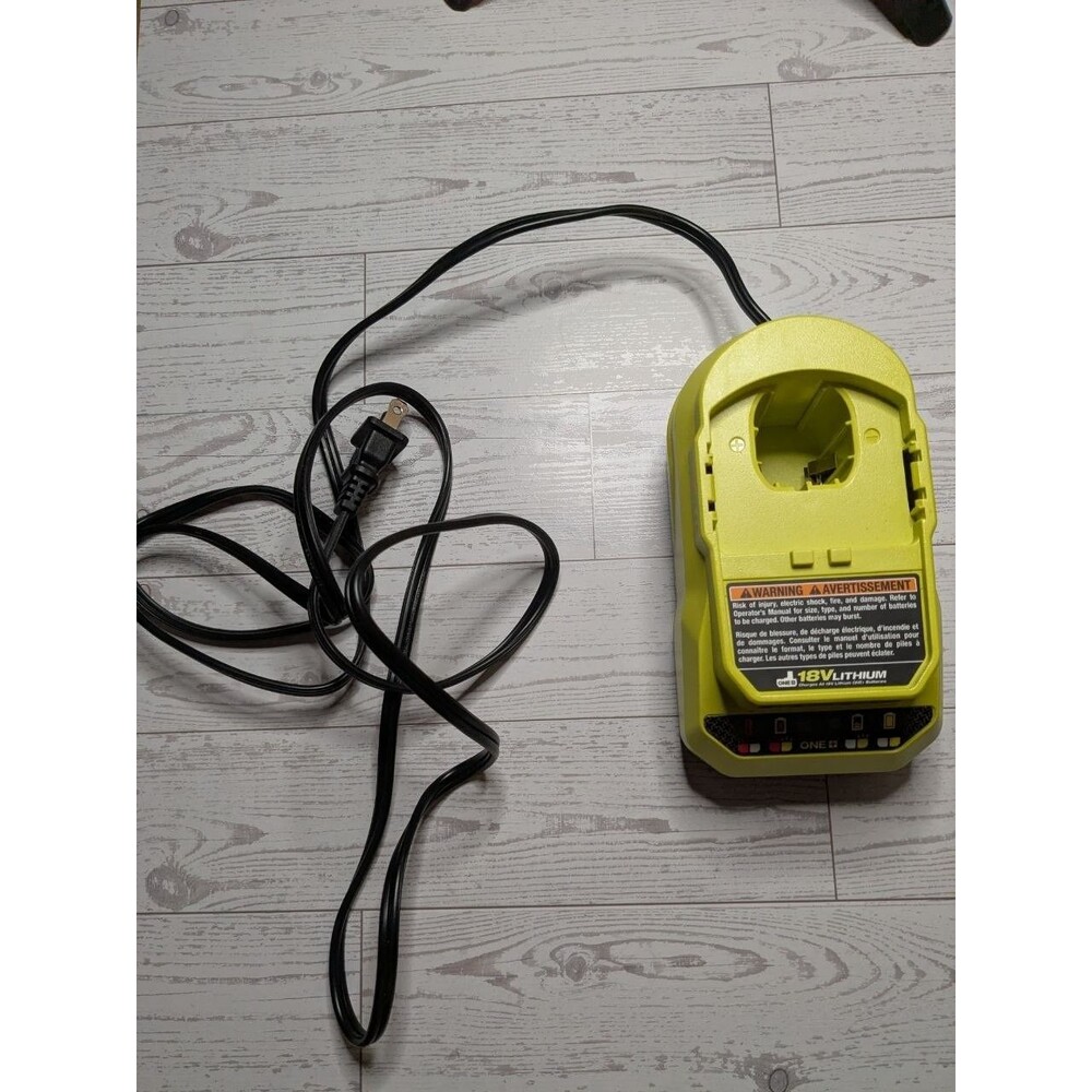 Ryobi 18V ONE+ Lithium-Ion Battery Charger PCG002 Utility OEM